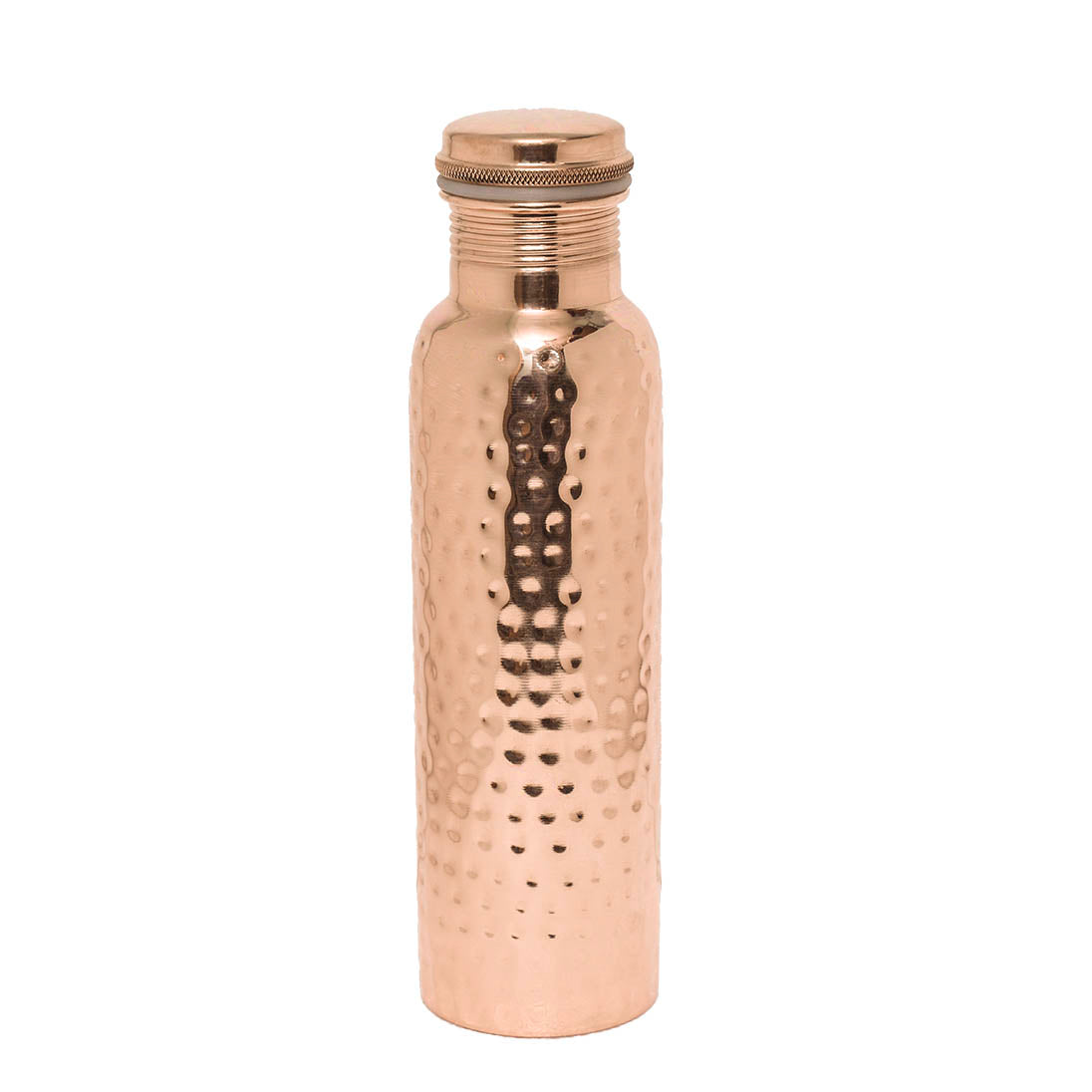 Copper Bottle Hammered 1L / 1000ML - Single