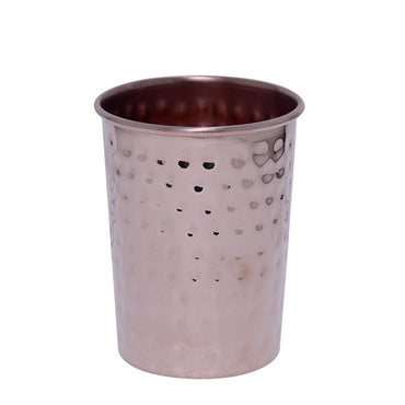 Hammered bottle + 4 glass