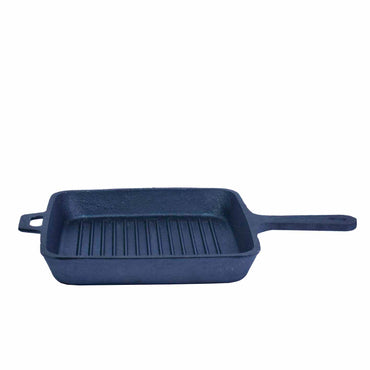 Pre-Seasoned Grill Pan Long Single Handle ( 16 Inch / 40 Cm )