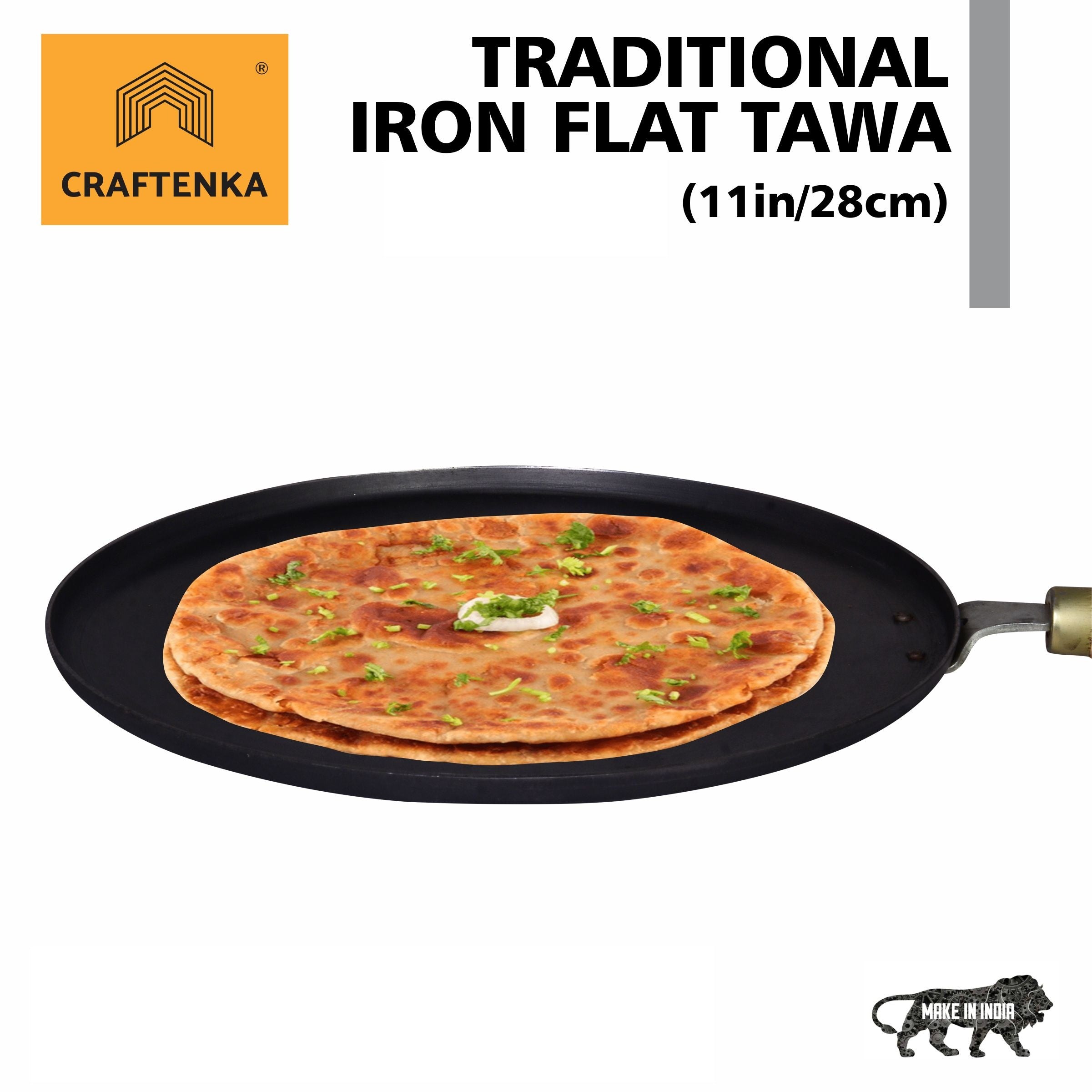 Iron Dosa Tawa- (11 inch / 28 cm)
