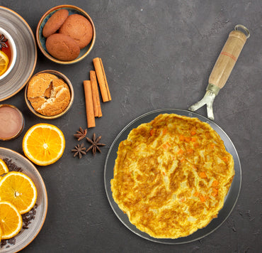 Iron Omlette Tawa- Induction -( 26 cm / 10 inch )